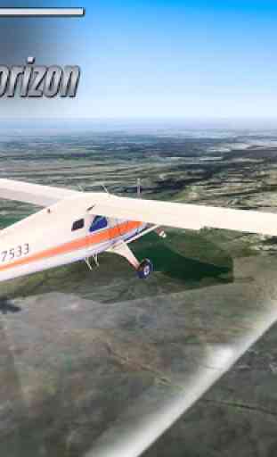 Avión 3D de simulador de vuelo: avión juegos 2019 1