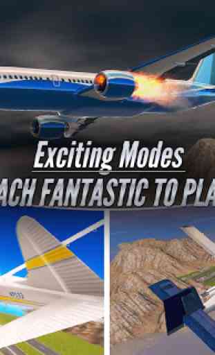 Avión 3D de simulador de vuelo: avión juegos 2019 2
