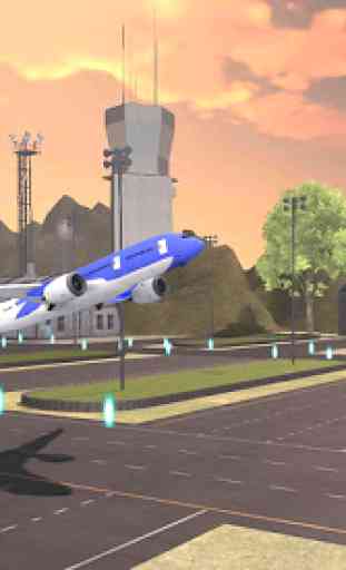 Avión Flight Pilot Simulator - Juegos de vuelo 3