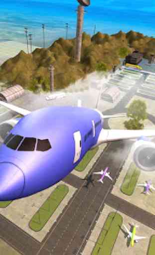 Avión Flight Pilot Simulator - Juegos de vuelo 4
