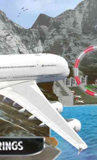 avión volador simulador de vuelo 3D 3