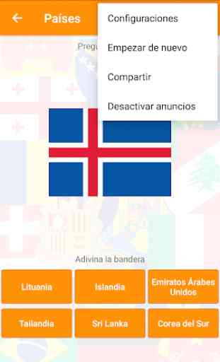 Banderas y escudos de los países: Cuestionario 3