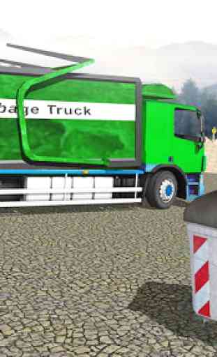 basura camión simulador fuera del camino conductor 1