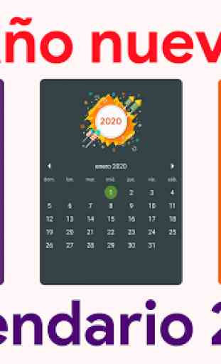 Calendario 2020 - Diario, Eventos, Vacaciones 1
