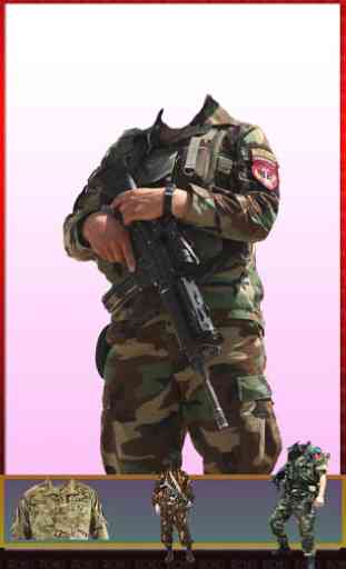Cambiador de trajes del ejército afgano - Editor 3