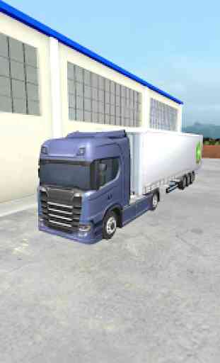 Camión Estacionamiento Simulador 3D: Fábrica 1