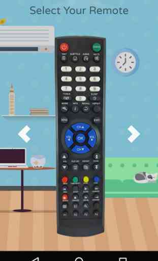 Control remoto para Multi TV 1