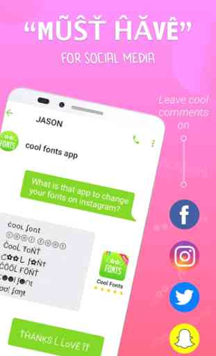 Cool Fonts Text Free for Facebook & Whatsapp 2