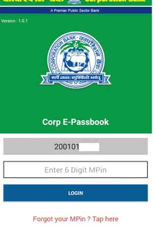 Corp E-Passbook 1
