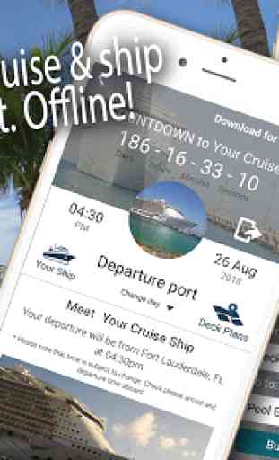 Cruise Itinerary & Cruise Planner App by CruiseBe 1