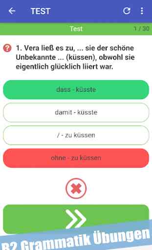 Deutsch Lernen B2 Grammatik Übungen 3