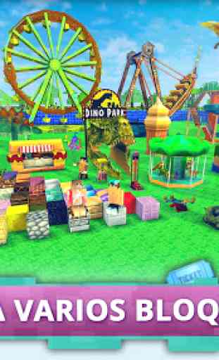 Dino Theme Park Craft: Crea Parque de Dinosaurios 2