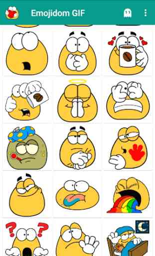 Emojidom emoticones y emoji animados / GIF 2