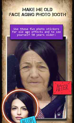 Envejecer Caras de Fotos - App Para Hacerse Viejo 4