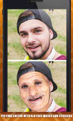 Envejecer Caras de Fotos Broma – Hacerse Viejo App 3