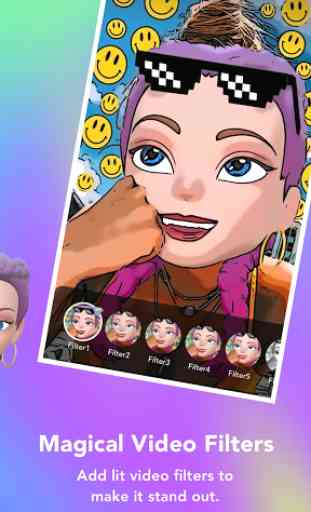Face Cam | Avatar Face Emoji 3
