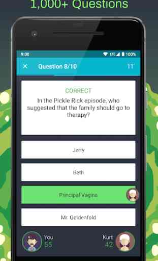 Fan Quiz for Rick and Morty 2