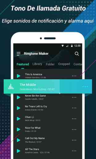 Free Ringtone Maker – Corta MP3 fácilmente 1