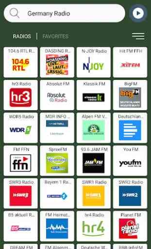 Germany Radio Stations Online 1