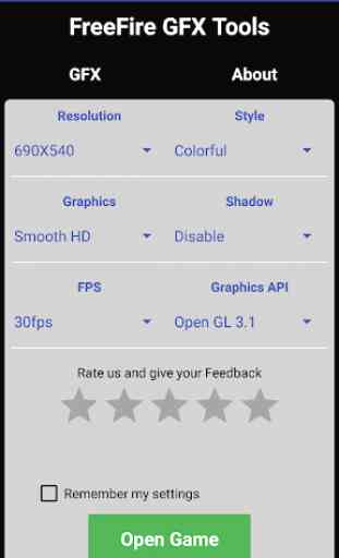 GFX Tool  - Free Fire Booster 1