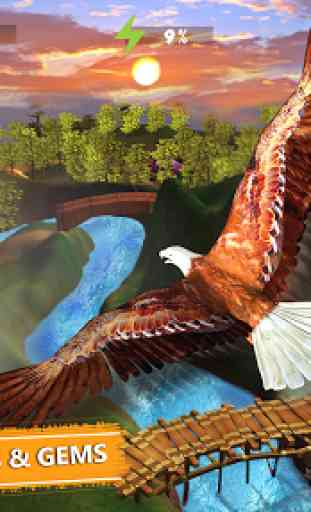 Golden Eagle: simulación de vida silvestre 1