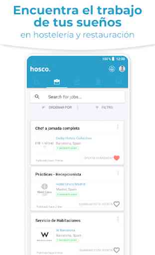 Hosco: la app de empleos en turismo y hostelería 1