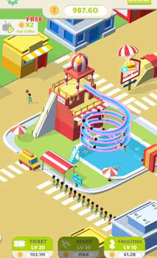 Idle Amusement Park - Tycoon Game 3