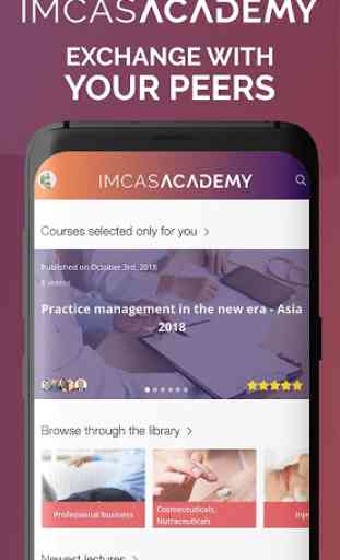 IMCAS Academy 3