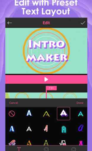Intro Maker for YouTube - editor de intro de video 2