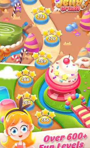 Jelly Crush - Match 3 Games & Free Puzzle 2019 2