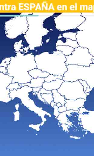 Juego de Mapa de Europa - Países y capitales 3