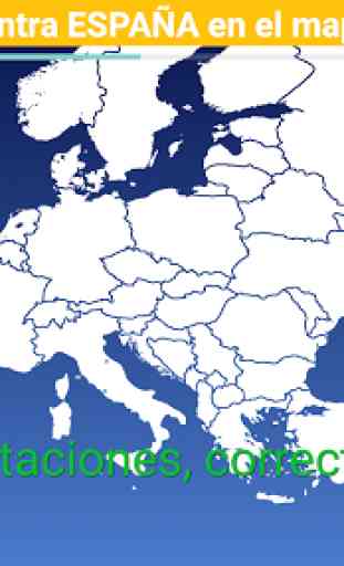Juego de Mapa de Europa - Países y capitales 4