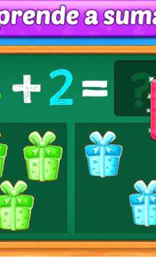 Juegos de matemáticas para niños: sumas y restas  1