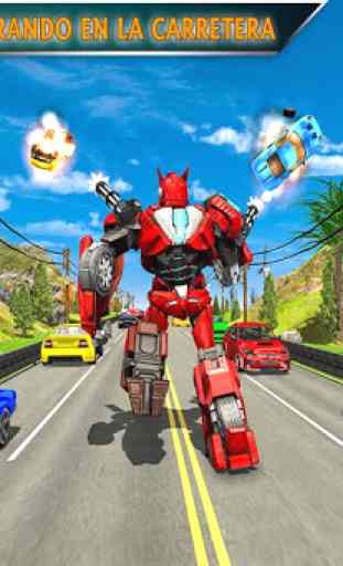 Juegos  Monster Truck Racing: Transform Robot game 2