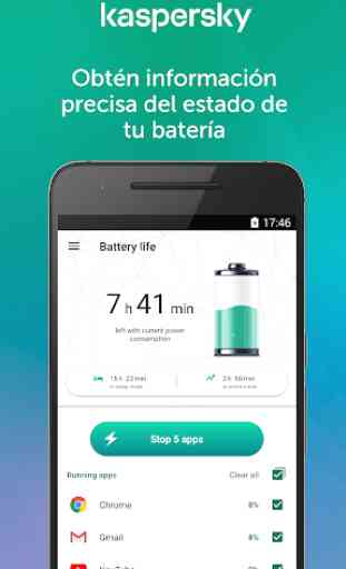 Kaspersky Battery Life: Aprovecha tu batería 1