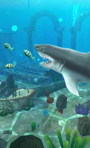La vida del gran tiburón blanco: Megalodon Sim 1