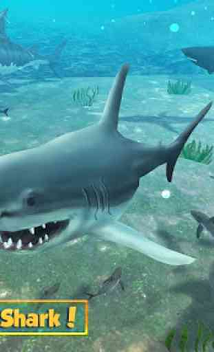La vida del gran tiburón blanco: Megalodon Sim 4