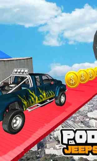 Mega Car Ramp Impossible Stunt Game 1