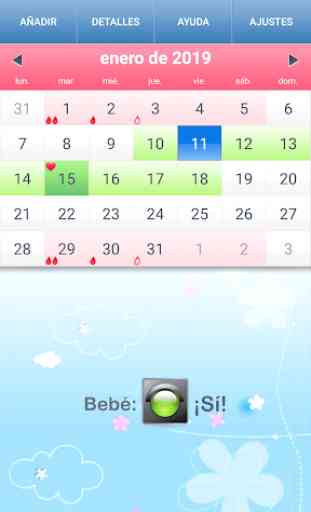 Menstrual calendario - período tracker en español 1