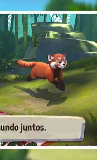 Mi panda rojo - Un bonito simulador animal 2