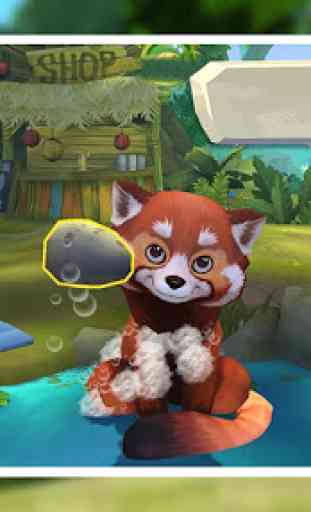 Mi panda rojo - Un bonito simulador animal 4
