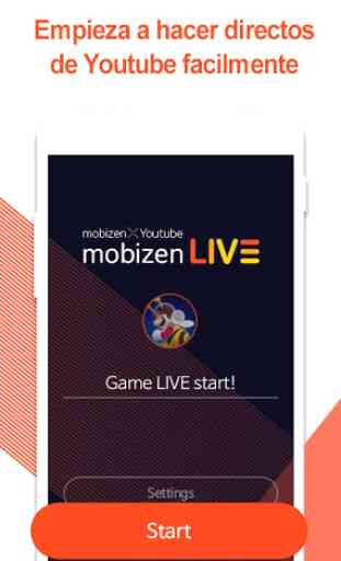 Mobizen transmisión en vivo para youtube 4