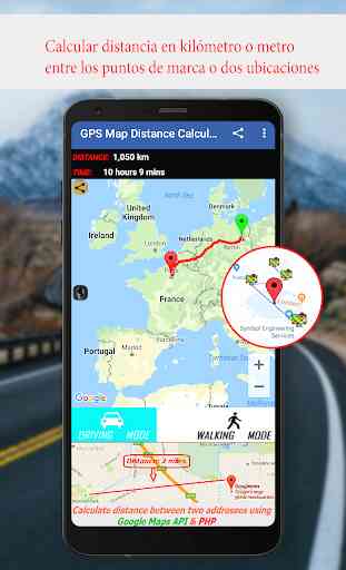 mundo ruta mapa Y GPS equipo 3