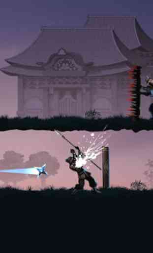 Ninja warrior: juegos de lucha de sombras 2
