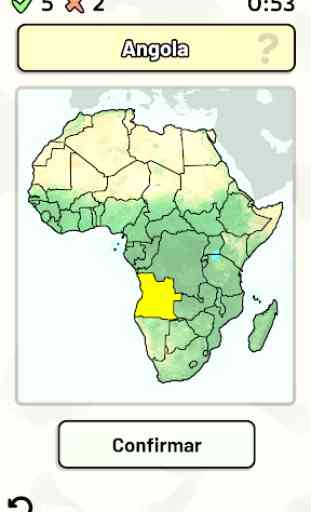 Países de África -Quiz: Mapas, Capitales, Banderas 1