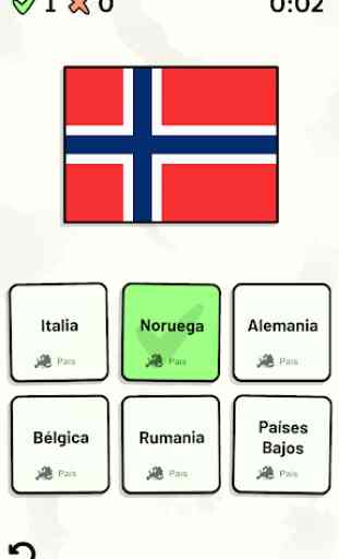 Países de Europa -Quiz: Mapas, Capitales, Banderas 2