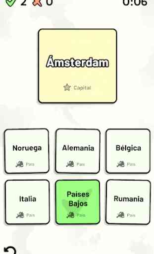 Países de Europa -Quiz: Mapas, Capitales, Banderas 4