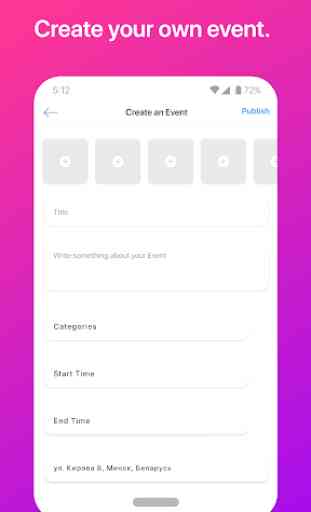Party - Create Your Own Events 4