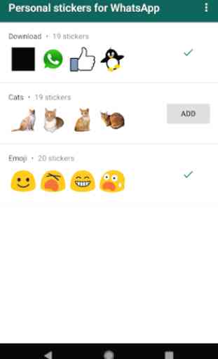 Personal Sticker & Avatar Emoji Maker for Whatsapp 2