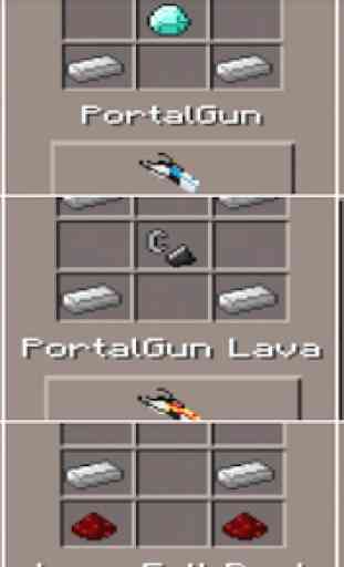 Portal Gun Mod MCPE New 4